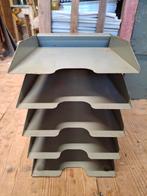 Archieflade tijdschriftenrek bureau organizer brocante, Ophalen of Verzenden