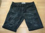 r896 - ZGAN zwarte korte broek New Yorker (maat XS), New Yorker, Zwart, Ophalen of Verzenden, Zo goed als nieuw