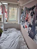 Romantisch Hemelbed met Gordijnen, Huis en Inrichting, Ophalen, 90 cm, Eenpersoons, Wit