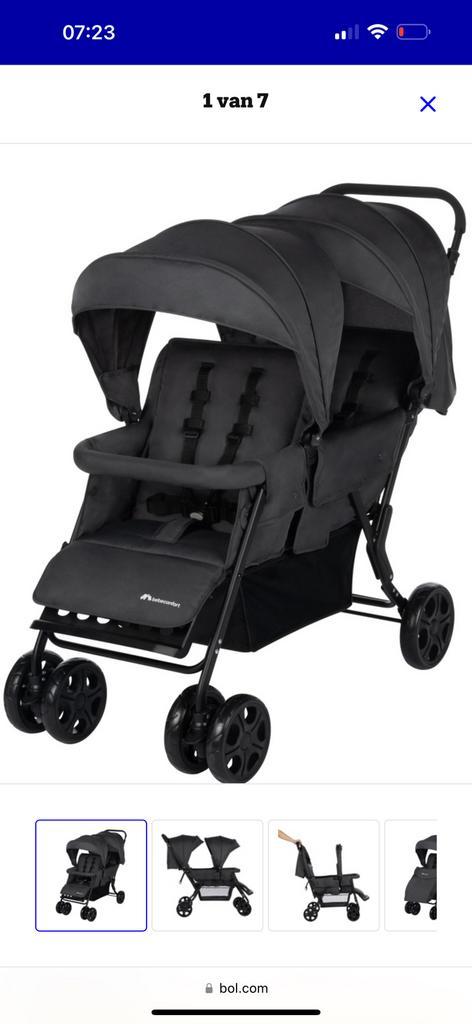 Tweeling buggy., Kinderen en Baby's, Tweelingen en Meerlingen, Nieuw, Kinderwagen of Buggy, Ophalen of Verzenden