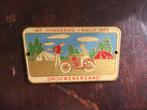 Oude geel koper motor sport plaat, rit Hondsrug Rally 1970, Ophalen of Verzenden, Gebruikt, Motoren