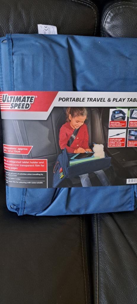 te koop kinder reistafel met veel vakken, Auto diversen, Auto-accessoires, Nieuw, Ophalen of Verzenden