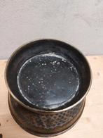 Cloisonné vaas brons Japan 30cm, Ophalen of Verzenden