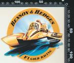 Sticker: Benson and Hedges - F1 Gold Racing, Verzamelen, Overige typen, Ophalen of Verzenden, Zo goed als nieuw