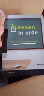 Peter Teitler - Lessen in orde, Sociale wetenschap, Ophalen of Verzenden, Zo goed als nieuw, Peter Teitler