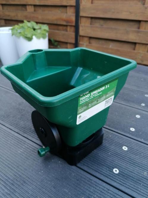 Handstrooier 3 liter Strooier Mest Zaad Kalk Kunstmest, Tuin en Terras, Hand-tuingereedschap, Zo goed als nieuw, Overige soorten