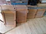 Louvredeurtjes voor kast of decoratie, Ophalen, Gebruikt