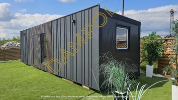 Tiny House wooncontainer 2 slaapkamers KLAAR Gratis levering beschikbaar voor biedingen