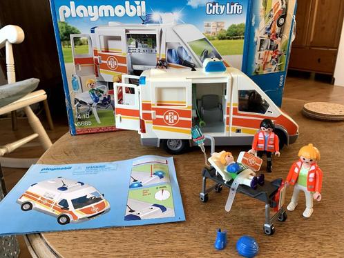 Playmobil ambulance - 6685, Kinderen en Baby's, Speelgoed | Playmobil, Gebruikt, Complete set, Ophalen of Verzenden