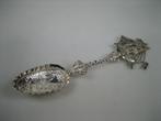 Antieke zilveren geboortelepel 18e -eeuws Stavoren, Antiek en Kunst, Antiek | Goud en Zilver, Verzenden, Zilver