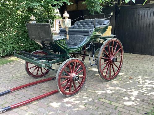 Mooi vierwielig Rijtuig, lage instap, Dieren en Toebehoren, Rijtuigen en Koetsen, Gebruikt, Overige typen, Pony