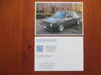 Kaart: Volkswagen Golf 1 GTI, Ophalen of Verzenden, Nieuw, Volkswagen