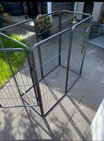 Hondenhok/kennel met afdekzeil, Dieren en Toebehoren, Hondenhokken, Ophalen, 110 cm of meer, 100 cm of meer
