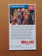 Walibi Bright Nights entree €24,50 p.p. maximaal 5 personen, Tickets en Kaartjes, Drie personen of meer, Kortingskaart