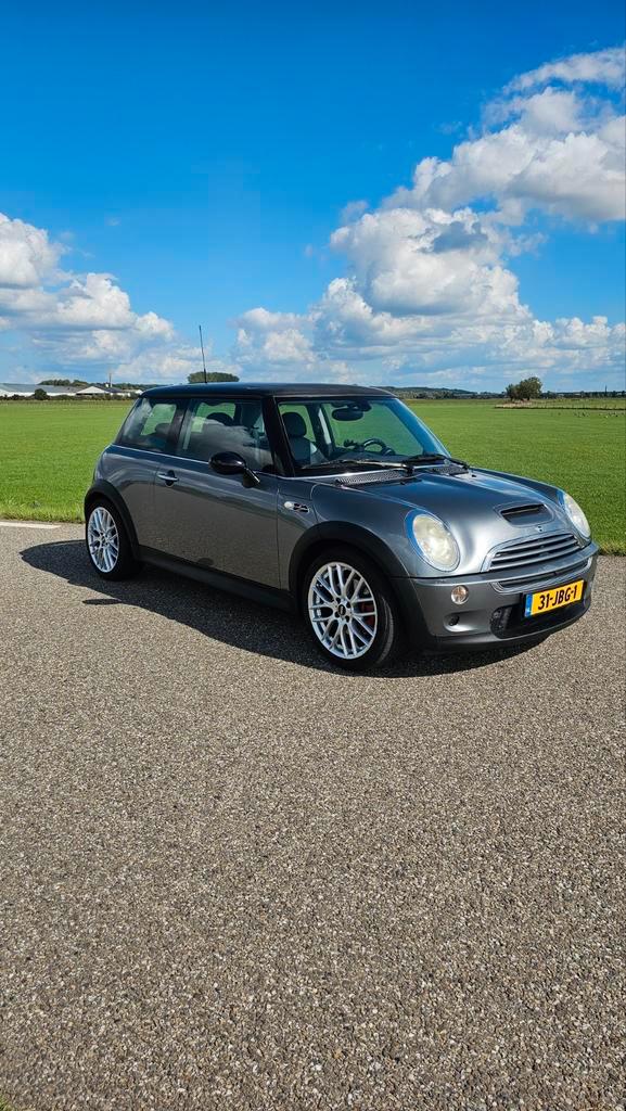 Mini Cooper S, Auto's, Mini, Particulier, Cooper S, Benzine, Handgeschakeld, Zilver of Grijs, Zwart, Leder en Stof, Voorwielaandrijving