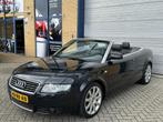 Audi A4 Cabriolet 2.4 V6 Pro Line cabriolet, leder, lichtmet, Gebruikt, Zwart, Cabriolet, 4 stoelen