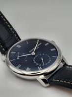 Frédérique Constant Slimline Blauw - Nieuwstaat, Overige merken, Leer, Staal, Polshorloge