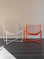 IKEA JARPEN Draadstoelen Oranje & Wit, Huis en Inrichting, Ophalen, Twee, Overige kleuren, Zo goed als nieuw
