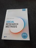 Social Research Methods - Alan Bryman (5th ed.), Alan Bryman, Nieuw, Gamma, HBO