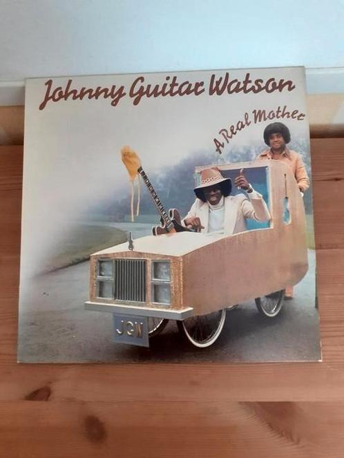 LP Johnny Guitar Watson * A Real Mother, Cd's en Dvd's, Vinyl | R&B en Soul, Gebruikt, 1960 tot 1980, Ophalen of Verzenden