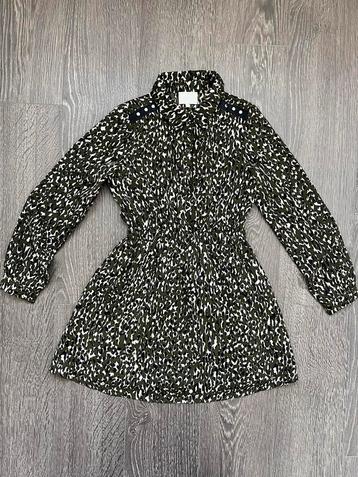 Prachtige meisjes jurk / jurkje leopard print Ai&Ko mt 128 beschikbaar voor biedingen