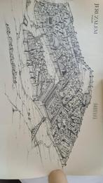 vintage inkt op papier Jeruzalem 1e eeuw, Ophalen of Verzenden