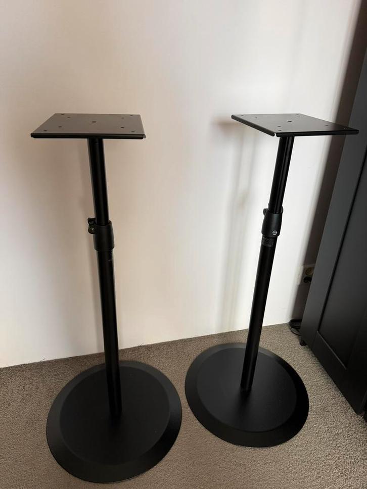 Konig & Meyer 26740 studio monitor statief zwart - zgan, Muziek en Instrumenten, Standaards, Zo goed als nieuw, Speaker, Ophalen