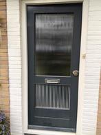 Houten voordeur rechtsdraaiend, Ophalen, Gebruikt, 80 tot 100 cm, Buitendeur