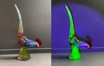 Murano uranium haan, Antiek en Kunst, Antiek | Glas en Kristal, Ophalen of Verzenden