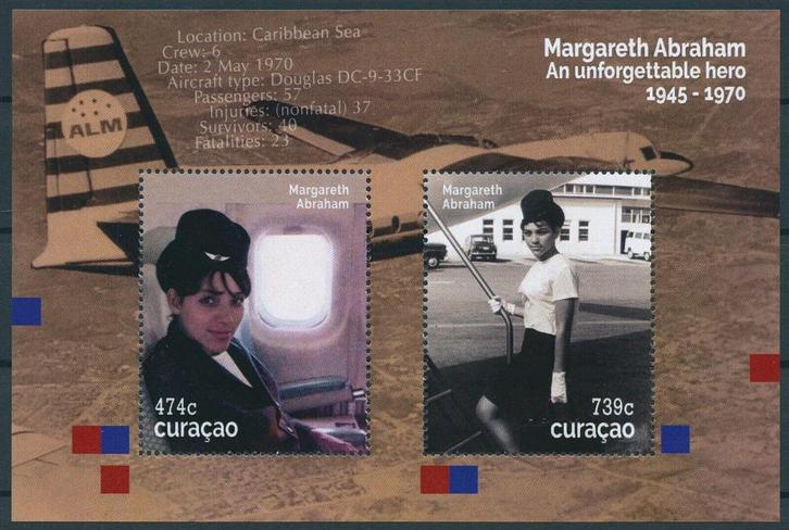Curacao 454 postfris Margareth Graham 2020, Postzegels en Munten, Postzegels | Nederlandse Antillen en Aruba, Postfris, Verzenden