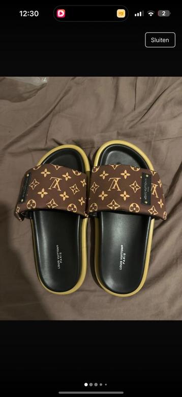 Louis vuitton slippers maat 40 beschikbaar voor biedingen