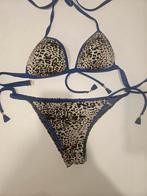 Opera tijgerprint bikini maat 38 TOP STAAT, Opera, Blauw, Ophalen of Verzenden, Zo goed als nieuw