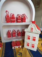Porselein Grachtenpand, huisjes,  Kerst hangers €2.50, Diversen, Kerst, Ophalen of Verzenden, Zo goed als nieuw