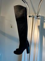 Vibram overknee suede zwart laarzen maat 37, Vibram, Ophalen of Verzenden, Zo goed als nieuw, Hoge laarzen