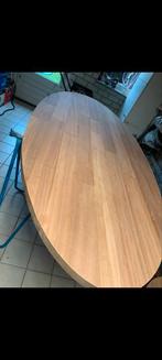 Tafelblad - ovaal, 100 tot 150 cm, 200 cm of meer, Ophalen of Verzenden, Zo goed als nieuw