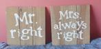 *NIEUW* - MR RIGHT & MRS ALWAYS RIGHT - 12 euro, Nieuw, Ophalen of Verzenden