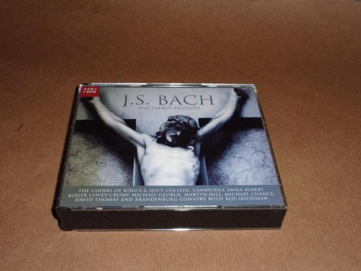 3 CD + DVD Bach Matthaus Passion, Cd's en Dvd's, Cd's | Klassiek, Zo goed als nieuw, Ophalen of Verzenden