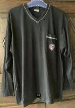 Zwarte longsleeve, zwart herenshirt, shirt; 52; BOGIE; katoe, Ophalen of Verzenden, Zo goed als nieuw, Zwart, Shirt of Top