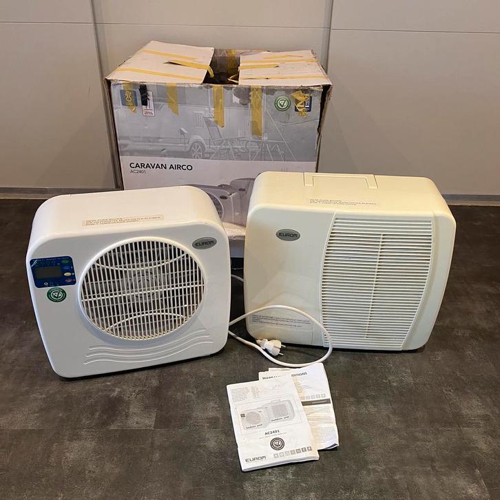 Eurocom caravan airco, Witgoed en Apparatuur, Airco's, Gebruikt, Mobiele airco, Minder dan 60 m³, 3 snelheden of meer, Ophalen