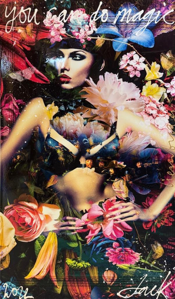 Jack Limburg – You Can Do Magic, Antiek en Kunst, Kunst | Schilderijen | Modern, Ophalen