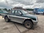 Mitsubishi L 200 2.5 Club Cab GLS ES Schuurvondst 4x4, Stof, Gebruikt, Zwart, Blauw