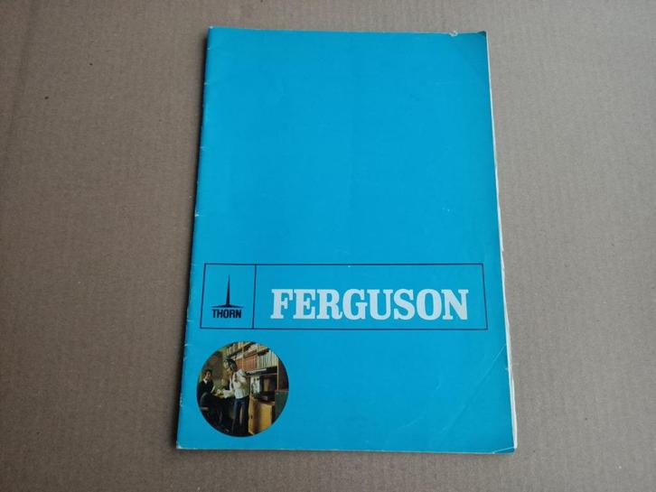 Catalogus: Ferguson/ TV/Platenspeler/Audio (jaren 70), Audio, Tv en Foto, Platenspelers, Overige merken, Verzenden