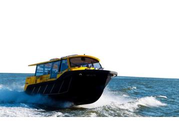 Alumax aluminium werkboten, watertaxi's, rondvaartboten beschikbaar voor biedingen