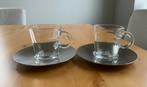 Kopjes espresso Nespresso View met handvat 2 stuks, Ophalen of Verzenden, Zo goed als nieuw, Overige typen