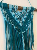 Macrame wandhanger 100x100 cm - Blauw, Huis en Inrichting, Woonaccessoires | Wanddecoraties, Ophalen of Verzenden, Nieuw