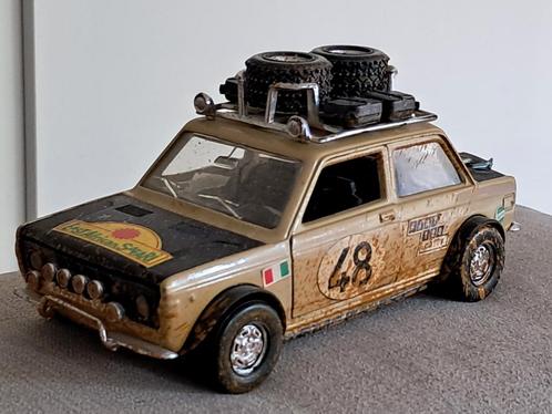 Polistil Fiat 128 rally zeer netjes en compleet 1 kleine bes, Hobby en Vrije tijd, Modelauto's | 1:24, Zo goed als nieuw, Overige merken