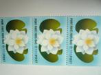 Postfris port betaald bloem wit TPG post zegel 1 postzegel, Postzegels en Munten, Ophalen of Verzenden, Na 1940, Postfris