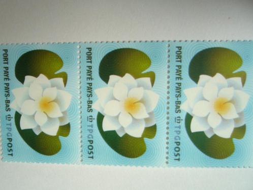 Postfris port betaald bloem wit TPG post zegel 1 postzegel, Postzegels en Munten, Postzegels | Nederland, Postfris, Na 1940, Ophalen of Verzenden