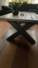 Steenschot Salon Tafel - Stoer en Uniek!, Huis en Inrichting, Tafels | Salontafels, Ophalen, Gebruikt, 100 tot 150 cm, 50 tot 100 cm
