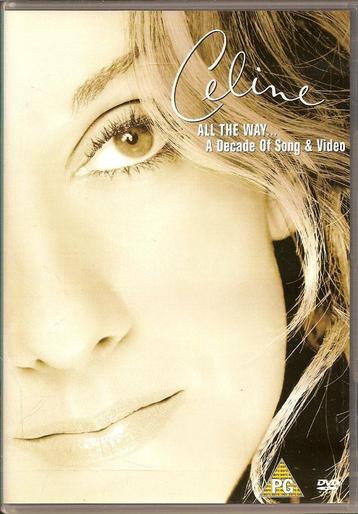 Celine Dion - All the way, a decade of song & video beschikbaar voor biedingen